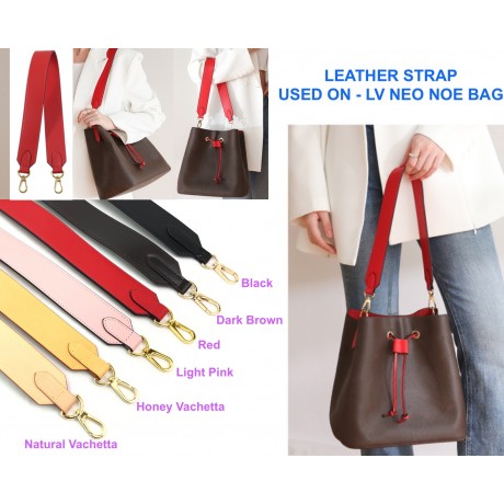 LV Neo Noe - Leather Shoulder Strap