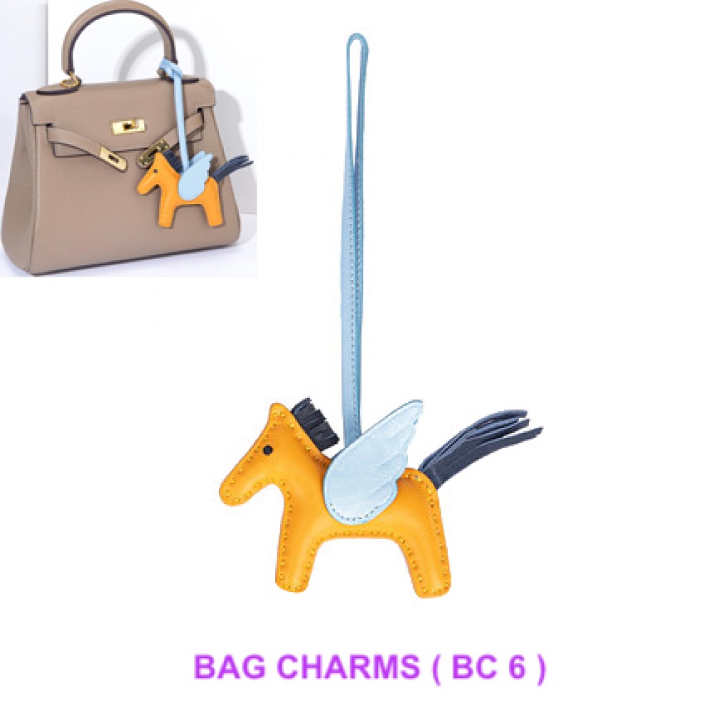 Bag Charms ( Genuine Leather Handmade Purse Charms) BC6