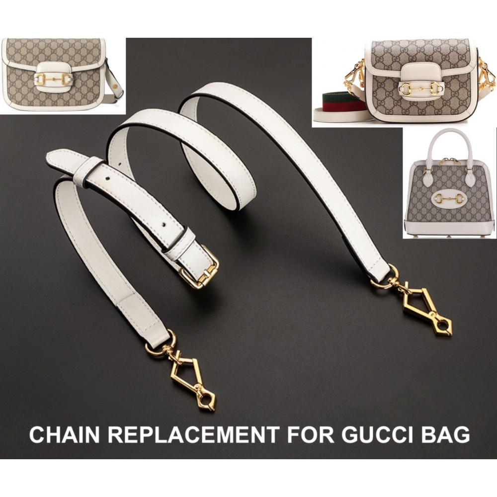 Gucci Horsebit 1955 - 20mm (0.78") Chain Replacement for Gucci Bag