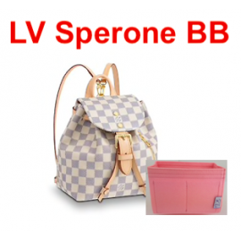 Backpack Organizer For Louis Vuitton Sperone with Double Bottle Holder