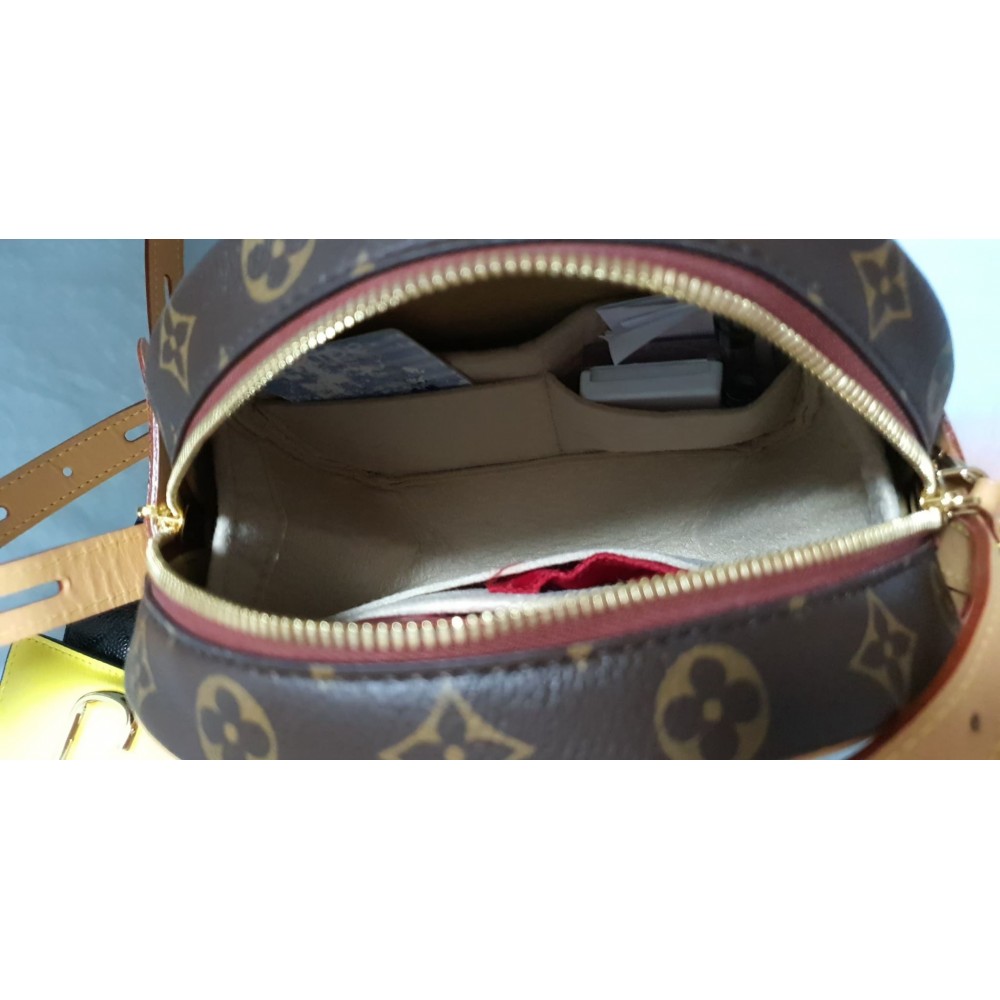  Purse Organizer for LV Boite Chapeau Souple bag,LV Boite  Chapeau Souple Insert Organizer 2078LV-coffee-S : Clothing, Shoes & Jewelry