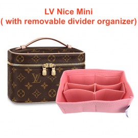 Bag Organizer for Louis Vuitton Nice BB (Detachable Middle Divider