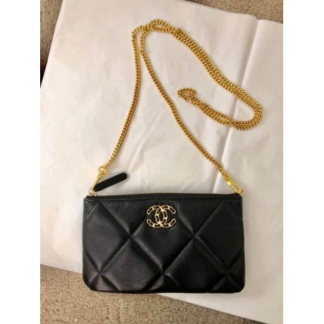 Chanel Pouch ( set of 2 ) -  with Hook & Chain