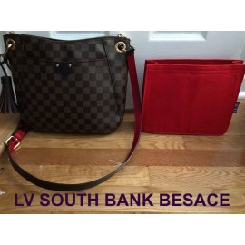 Louis Vuitton South Bank Besace Bag Organizer