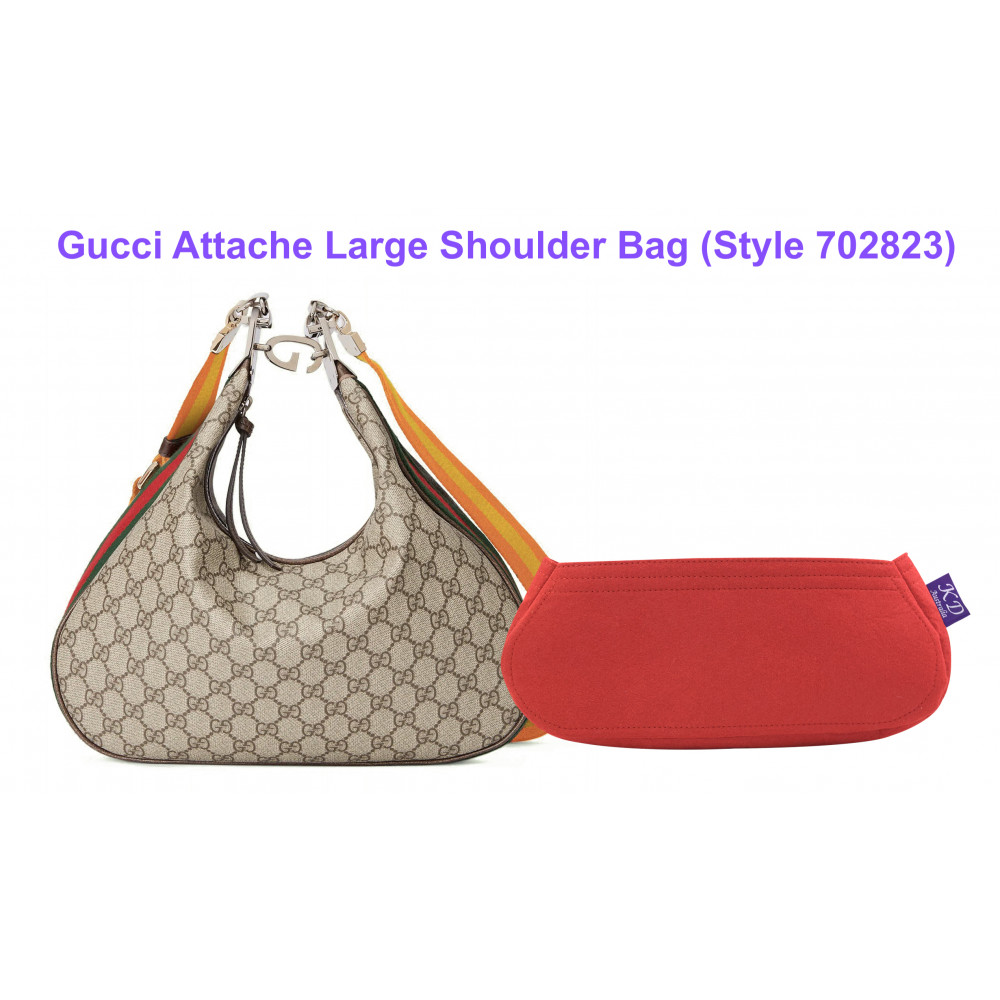 Gucci Attache Large Shoulder Bag (Style 702823)