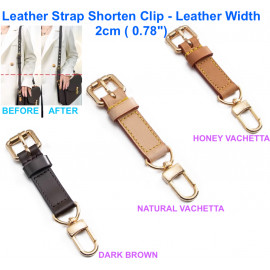 Brown Leather 20 Mm Shoulder Strap Replacement for Louis 