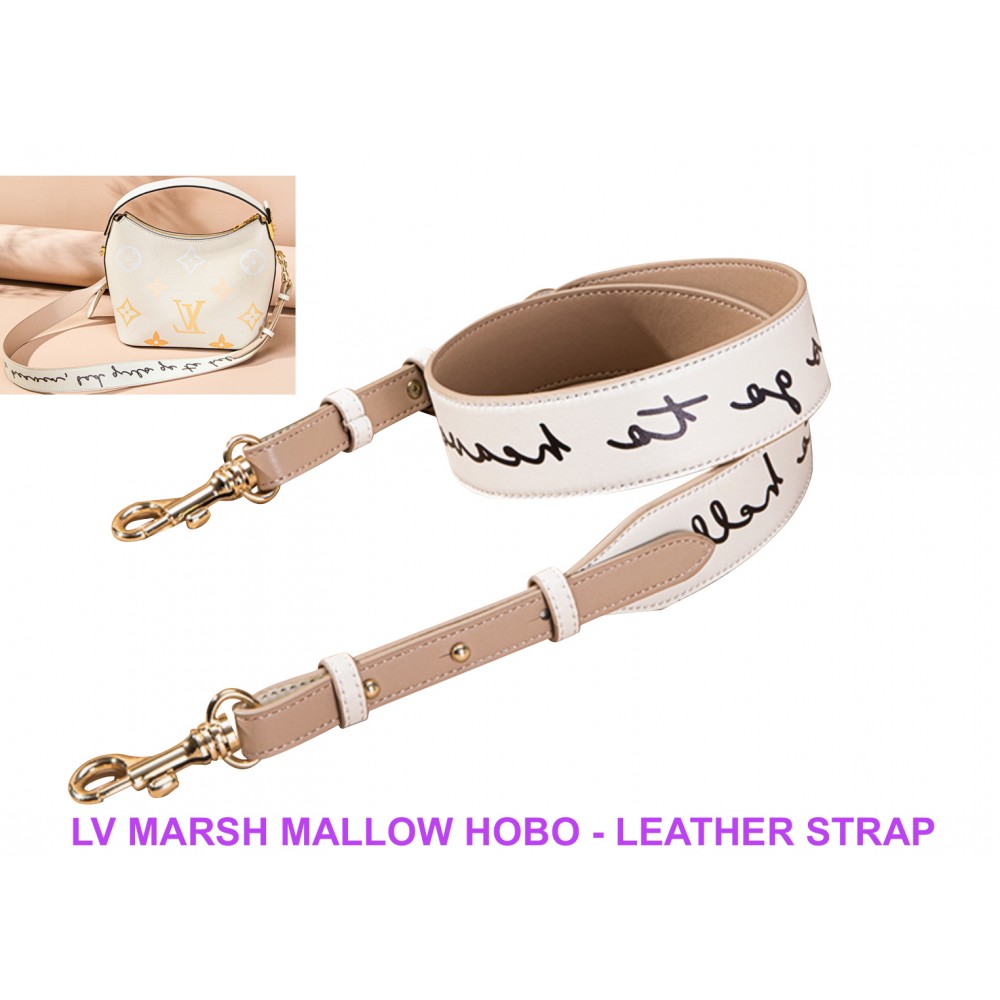 LV Marsh Mallow Hobo - Leather Strap