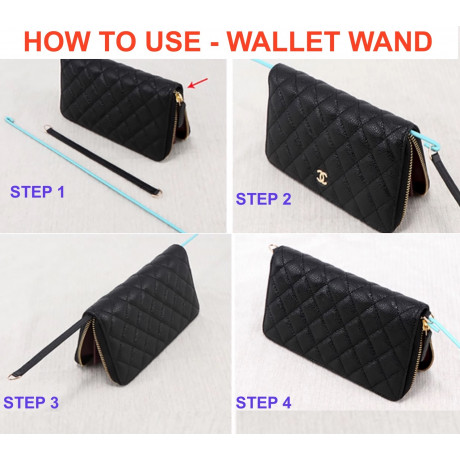 Gucci Zip Around Wallet - Wallet Wand and Chain